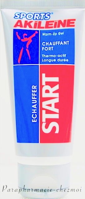 AKILEÏNE SPORTS START GEL CHAUFFANT FORT