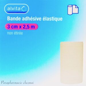 ALVITA BANDE ADHÉSIVE ÉLASTIQUE