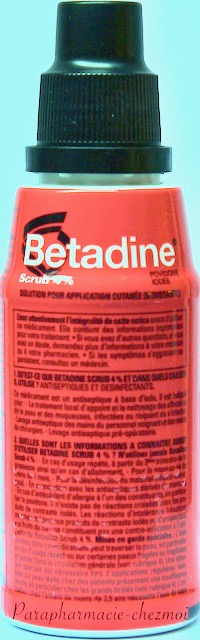 BETADINE SCRUB 4% SOLUTION