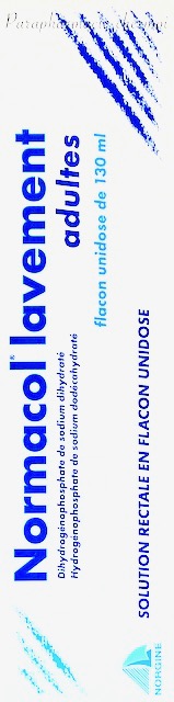 NORMACOL LAVEMENT ADULTES SOLUTION RECTALE