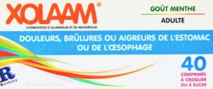XOLAAM MAUX D'ESTOMAC COMPRIMÉS GOÛT MENTHE