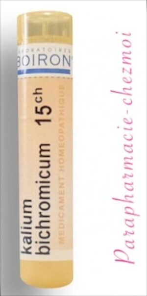 KALIUM BICHROMICUM GRANULES 15CH