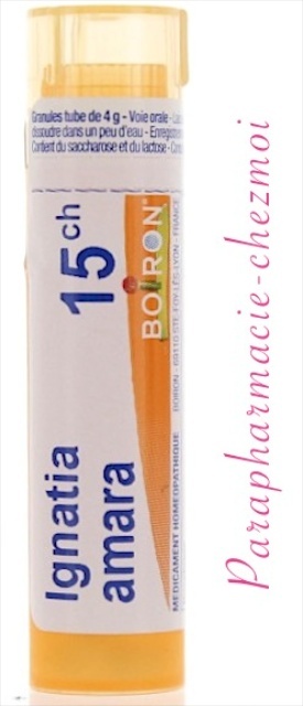 IGNATIA AMARA GRANULES 15CH