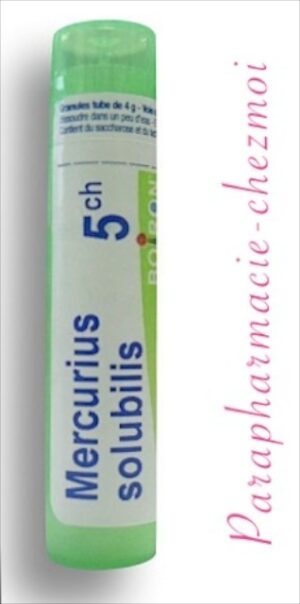 MERCURIUS SOLUBILIS GRANULES 5CH