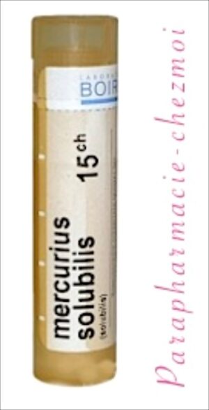 MERCURIUS SOLUBILIS GRANULES 15CH