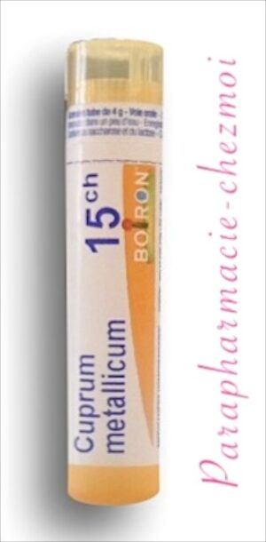 CUPRUM METALLICUM GRANULES 15CH