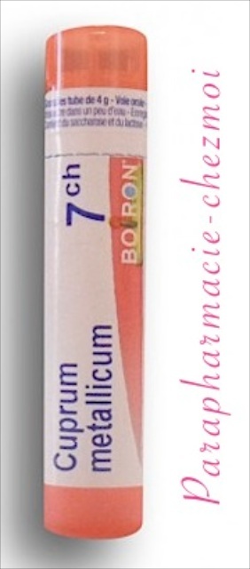 CUPRUM METALLICUM GRANULES 7CH
