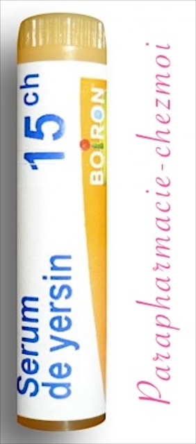 SÉRUM DE YERSIN DOSE 15CH