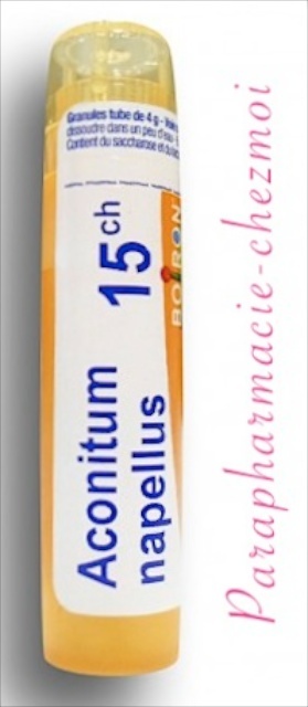 ACONITUM NAPELLUS GRANULES 15CH