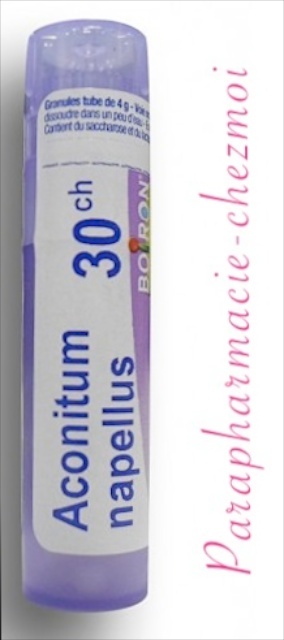 ACONITUM NAPELLUS GRANULES 30CH