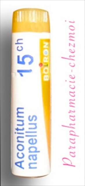 ACONITUM NAPELLUS DOSE 15CH