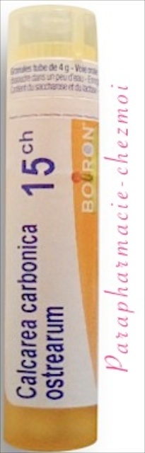 CALCAREA CARBONICA OSTREARUM GRANULES 15CH