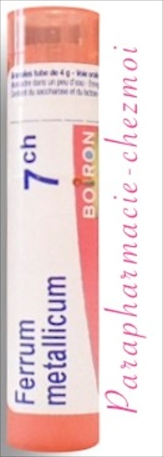 FERRUM METALLICUM GRANULES 7CH