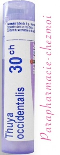 THUYA OCCIDENTALIS GRANULES 30CH