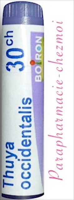 THUYA OCCIDENTALIS DOSE 30CH