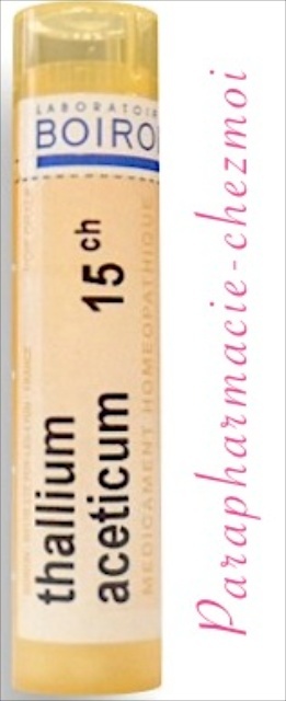 THALLIUM ACETICUM GRANULES 15CH