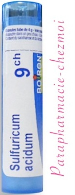SULFURICUM ACIDUM GRANULES 9CH
