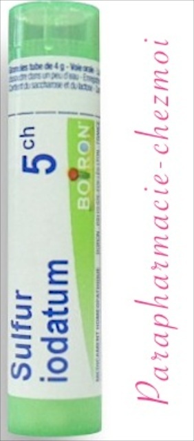 SULFUR IODATUM GRANULES 5CH