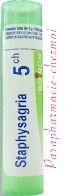 STAPHYSAGRIA GRANULES 5CH