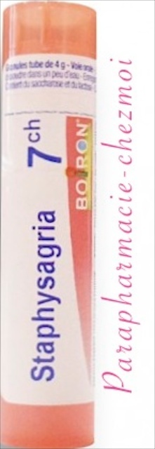 STAPHYSAGRIA GRANULES 7CH