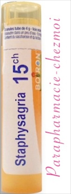 STAPHYSAGRIA GRANULES 15CH