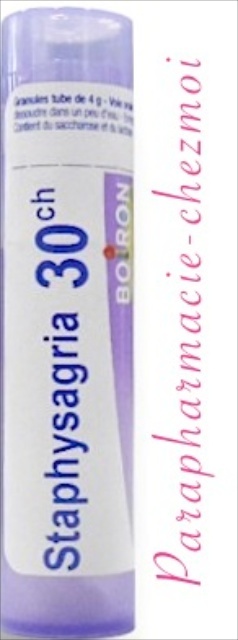 STAPHYSAGRIA GRANULES 30CH
