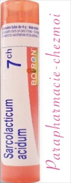 SARCOLACTICUM ACIDUM GRANULES 7CH