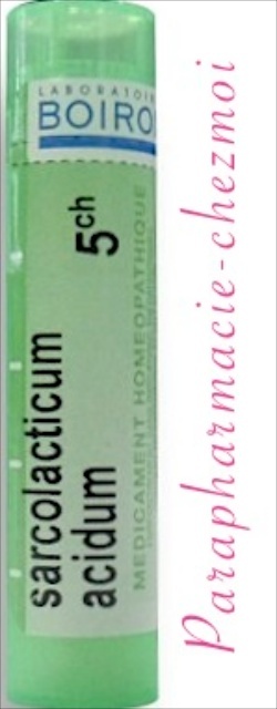 SARCOLACTICUM ACIDUM GRANULES 5CH