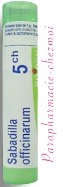 SABADILLA OFFICINARUM GRANULES 5CH
