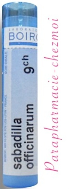 SABADILLA OFFICINARUM GRANULES 9CH