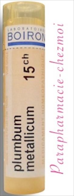 PLUMBUM METALLICUM GRANULES 15CH