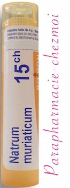 NATRUM MURIATICUM GRANULES 15CH