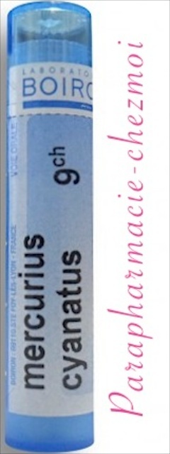 MERCURIUS CYANATUS GRANULES 9CH