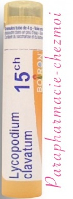 LYCOPODIUM CLAVATUM GRANULES 15CH