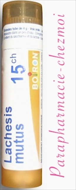 LACHESIS MUTUS GRANULES 15CH