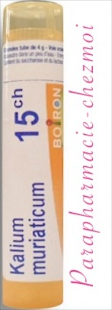 KALIUM MURIATICUM GRANULES 15CH
