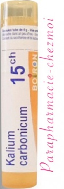 KALIUM CARBONICUM GRANULES 15CH