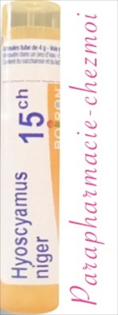HYOSCYAMUS NIGER GRANULES 15CH
