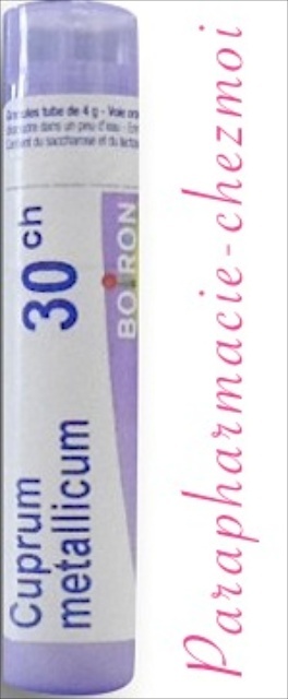 CUPRUM METALLICUM GRANULES 30CH