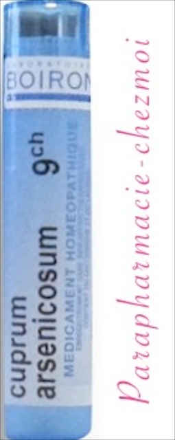 CUPRUM ARSENICOSUM GRANULES 9CH