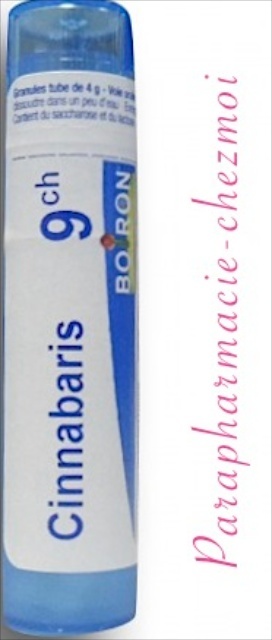 CINNABARIS GRANULES 9CH