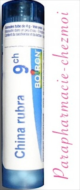 CHINA RUBRA GRANULES 9CH