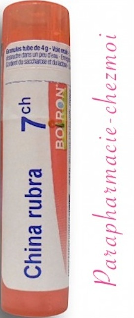 CHINA RUBRA GRANULES 7CH
