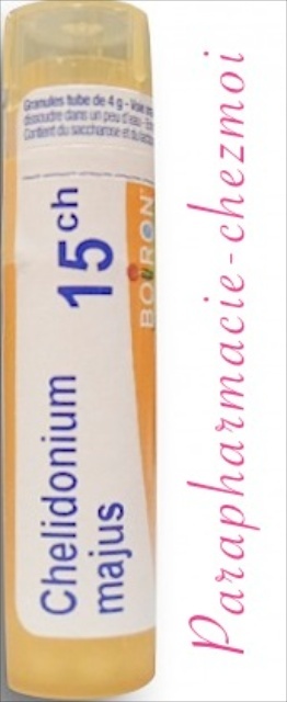 CHELIDONIUM MAJUS GRANULES 15CH