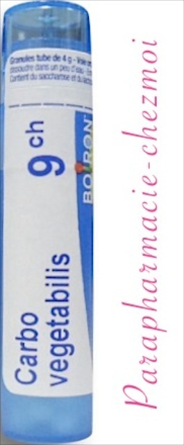 CARBO VÉGÉTABILIS GRANULES 9CH