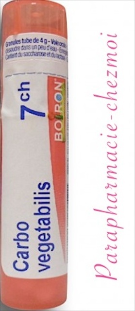 CARBO VÉGÉTABILIS GRANULES 7CH