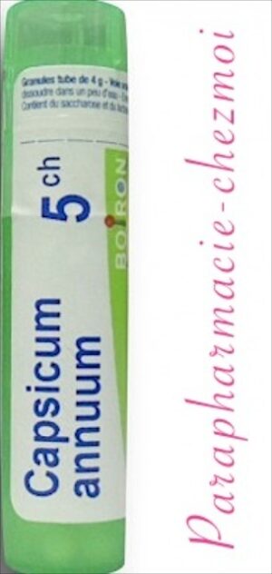 CAPSICUM ANNUUM GRANULES 5CH