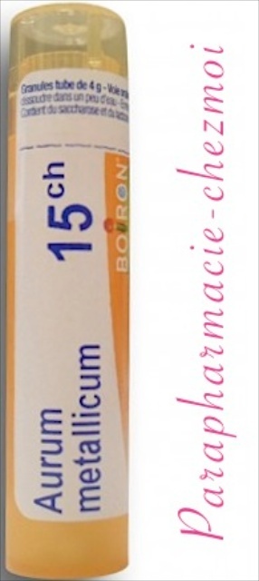 AURUM METALLICUM GRANULES 15CH