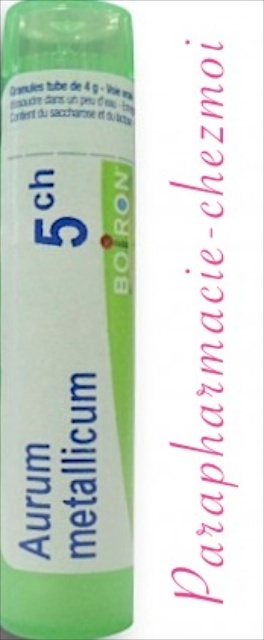 AURUM METALLICUM GRANULES 5CH