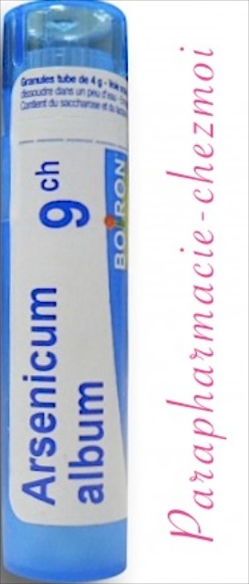 ARSENICUM ALBUM GRANULES 9CH